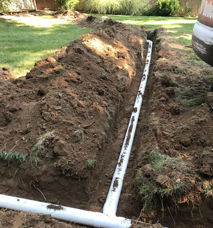 Lawn Drainage Solutions | New Jersey | Cutting Edge